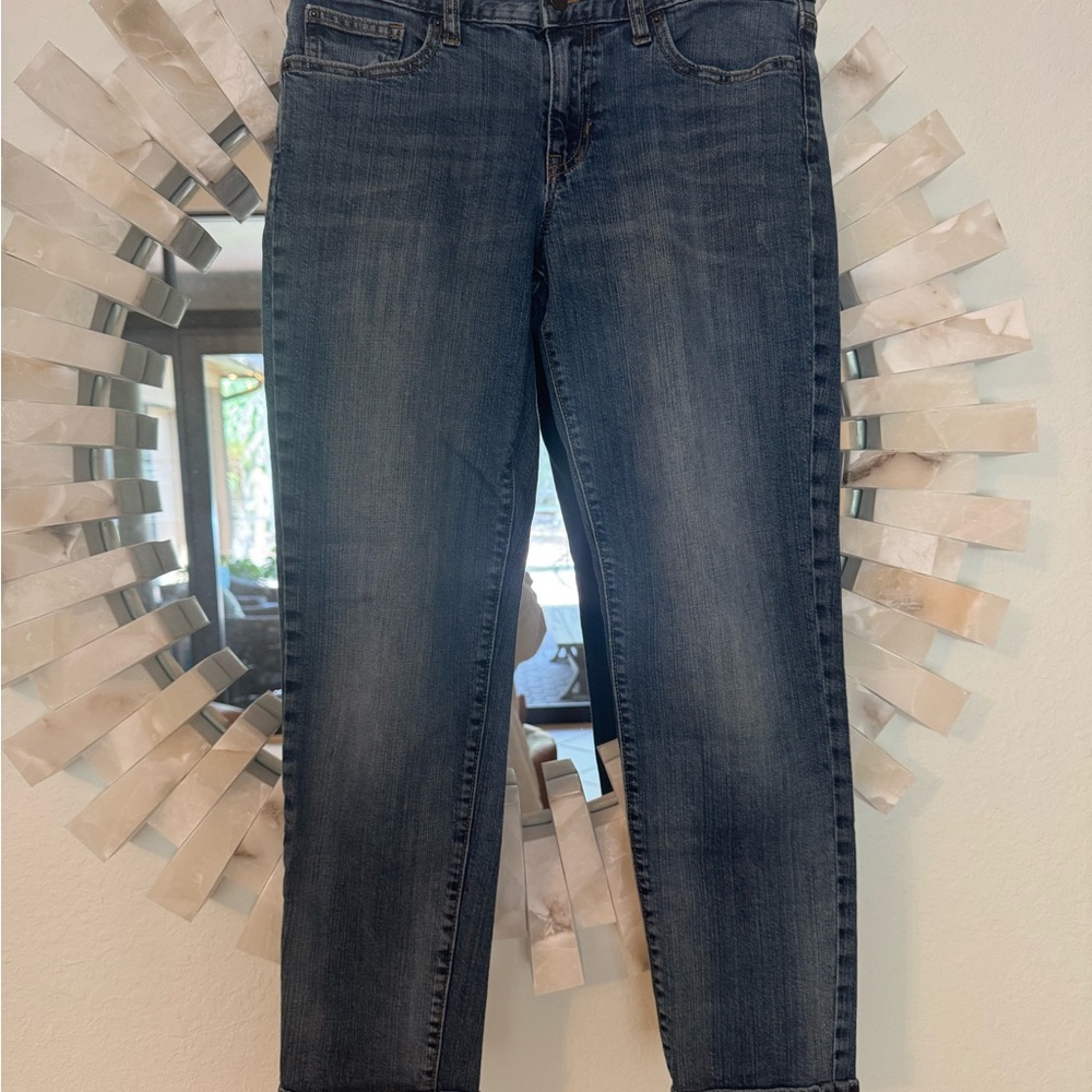 GAP Sexy Boyfriend Cut Dark Blue Ankle Jeans